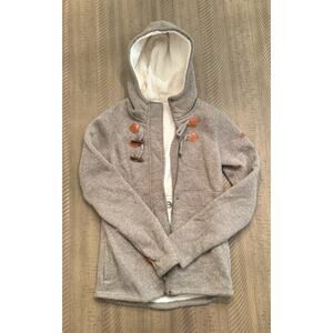 Bench Chilbee Hooded Sweater Sherpa Lined Jacket Size Large